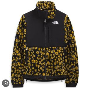 the north face printed denali 2 jacket